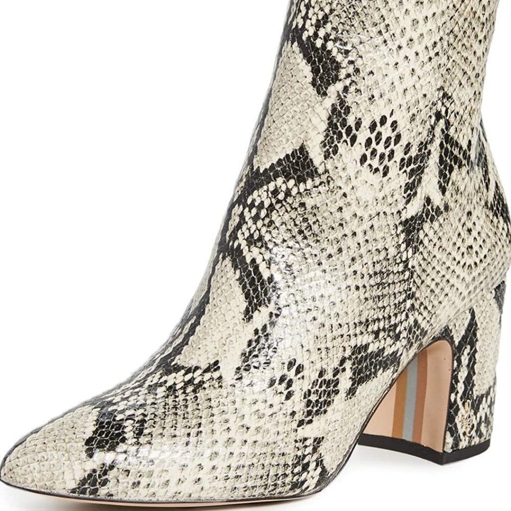 Sam Edleman Snake print Hilty bootie